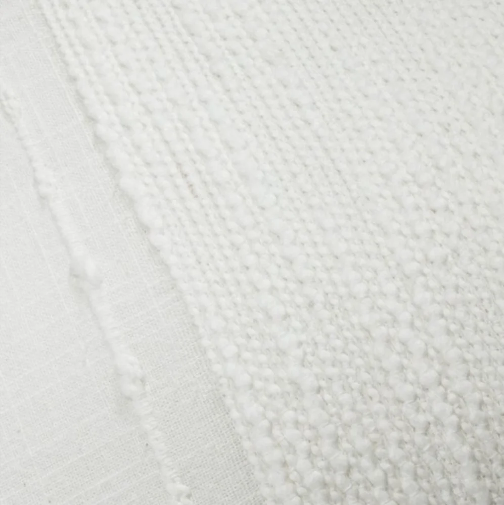 Hearth & Hearth Slub Center Stripe  Oversized Lumbar Oblong Bed Pillow - Picture 7 of 14